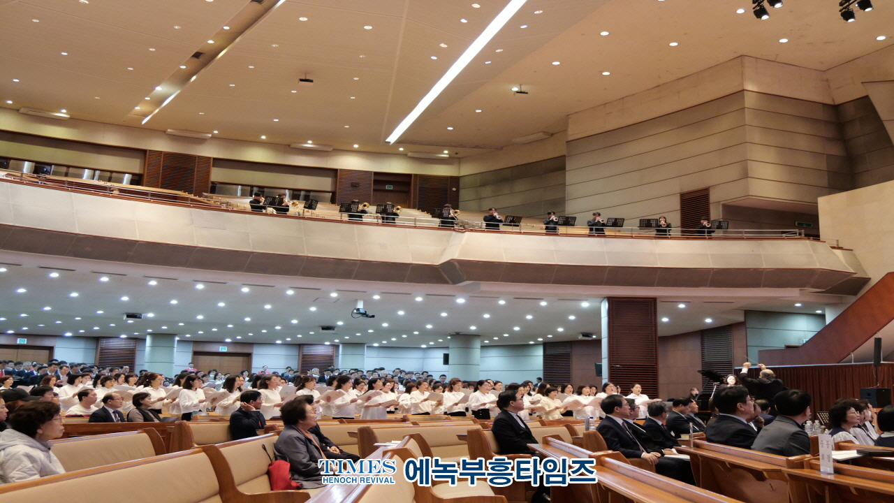 인기총, 선교 140주년 기념 부활절연합예배 성료