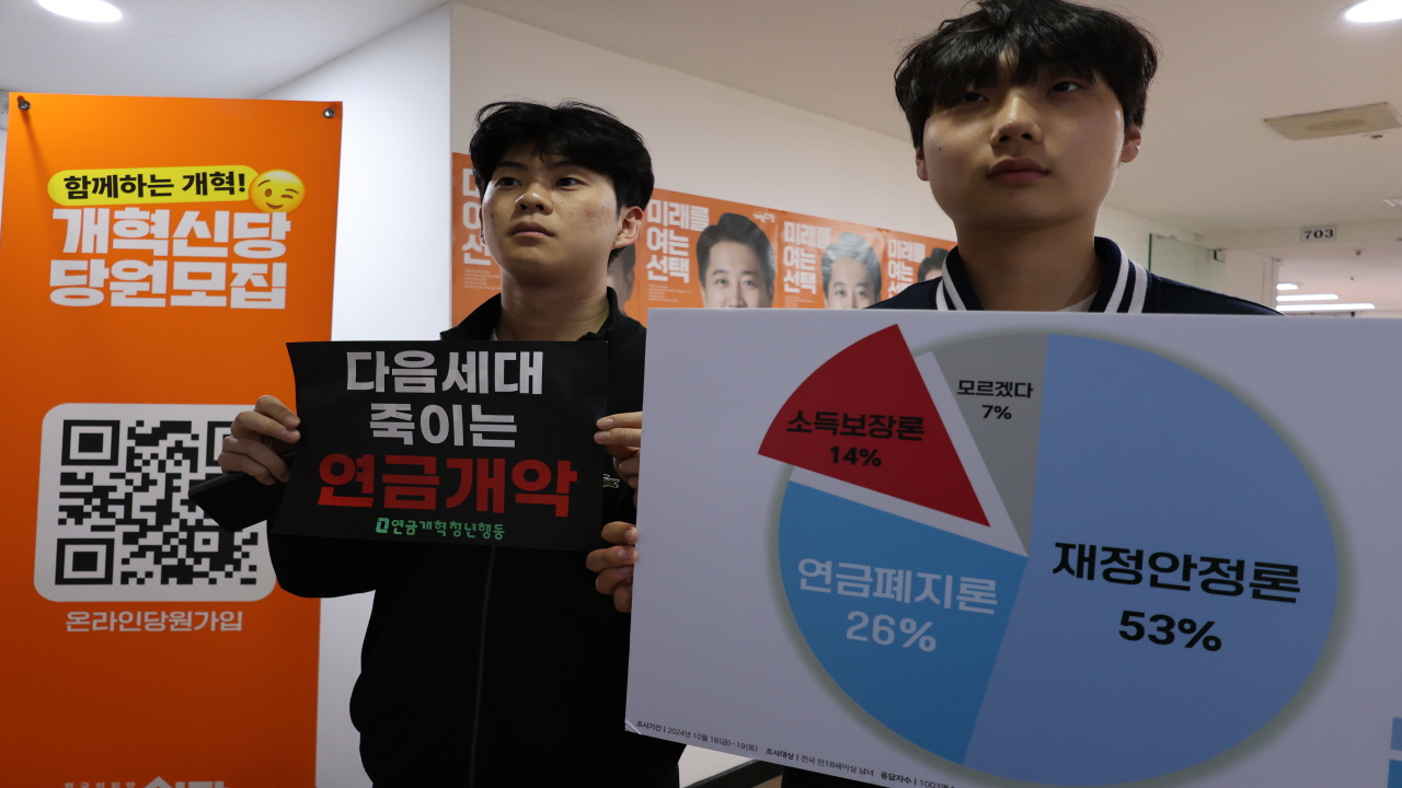 연금개혁청년행동, “국민연금개혁안” 대선후보 공개질의