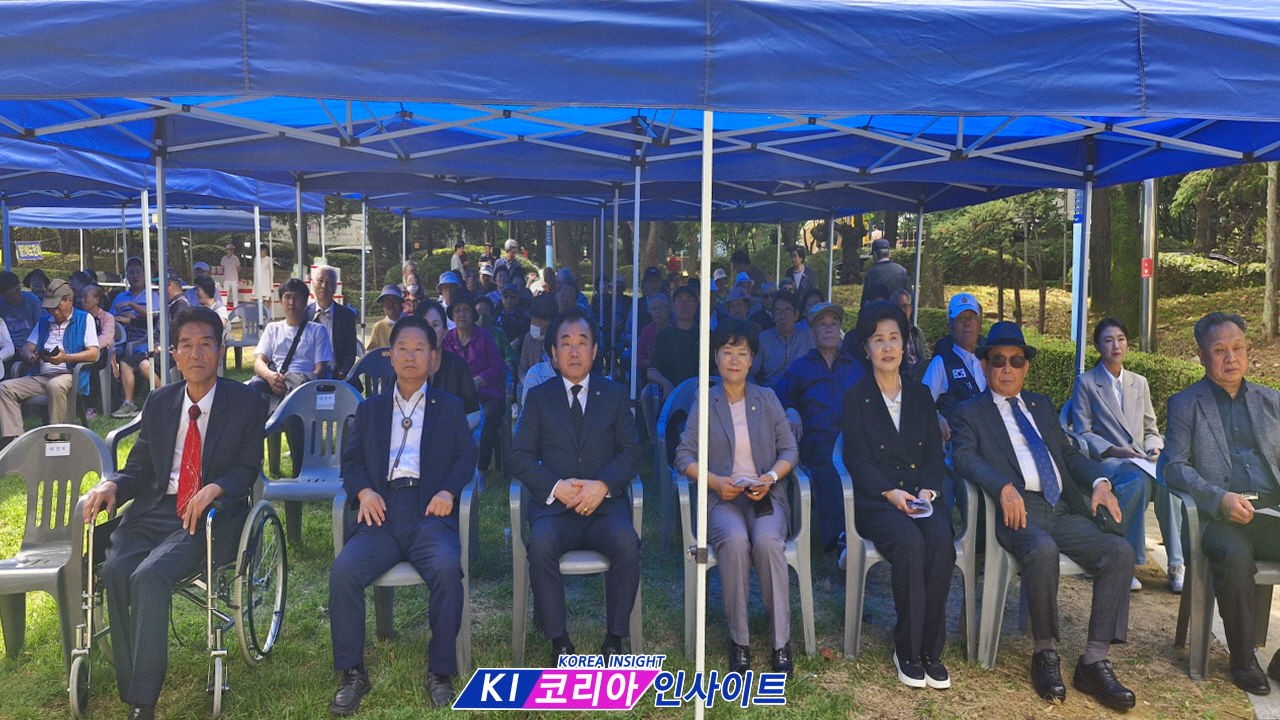 인천지구 이북도민회, 추석 망향대제 수봉공원 망배단서 거행