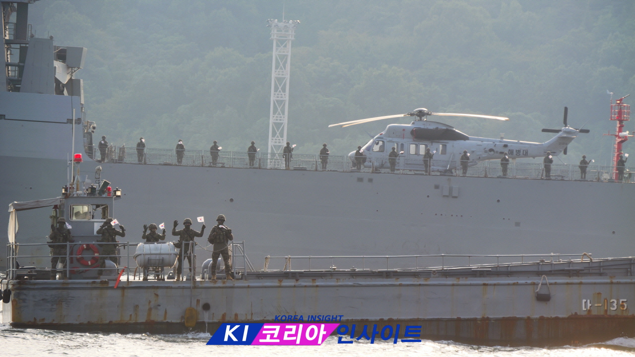 인천상륙작전 75주년 전승기념식, 인천 8부두서 거행
