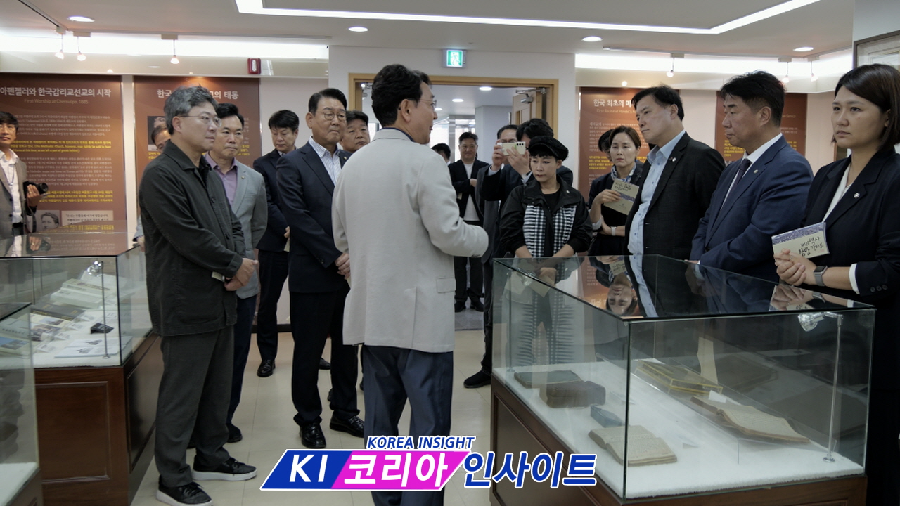 국회 문화체육관광위원회, 인천 종교계 시찰- 한국 기독교 복음의 출발지 내리교회서 환담회 가져
