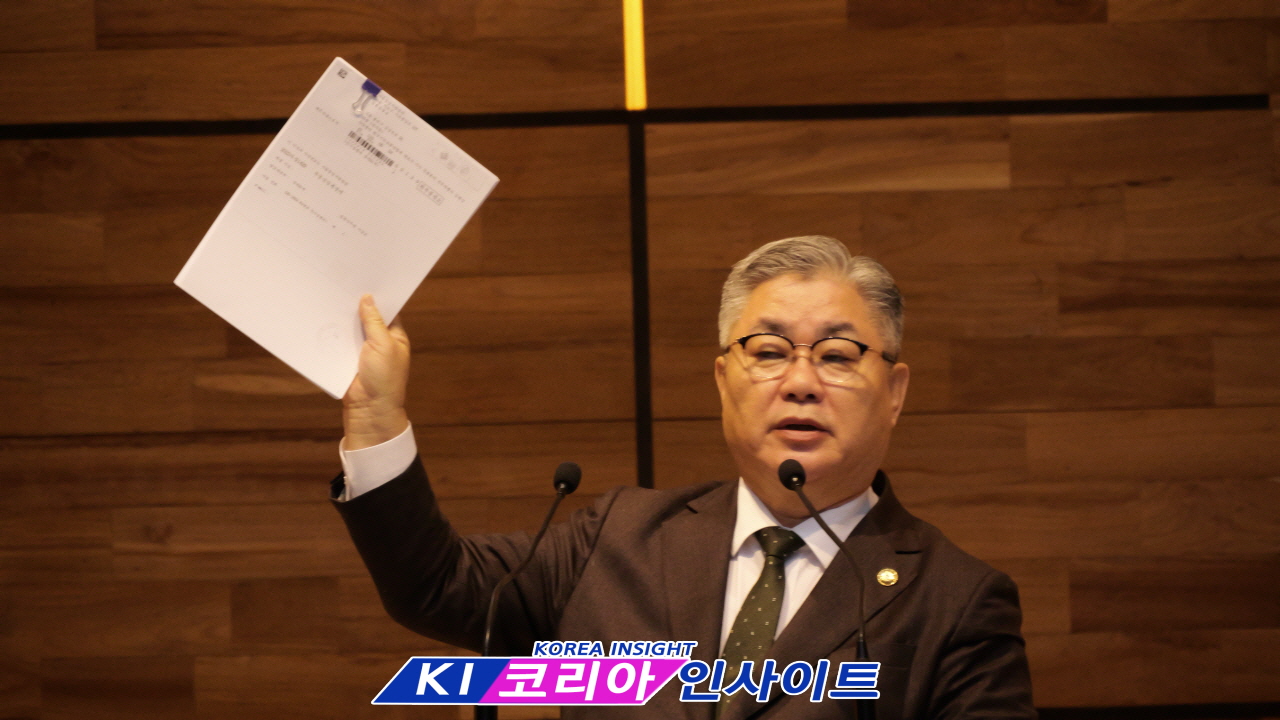 한기총 전 사무총장 김정환 목사, 면직·제명 처분 반박 기자회견 열어