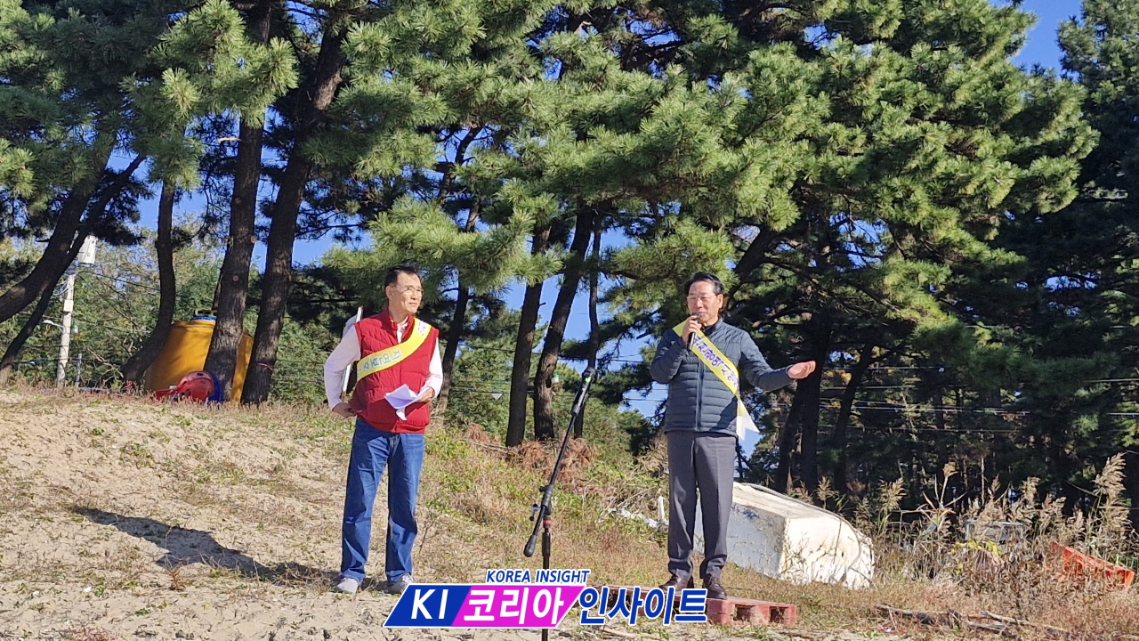 인천시 행정동우회,용유도 해양정화 활동 실시...300여명 참여