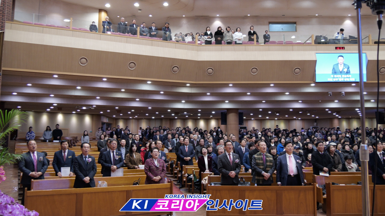 부천시기독교총연합회 신년감사예배 및 제55·56대 총회장 이·취임식 성료