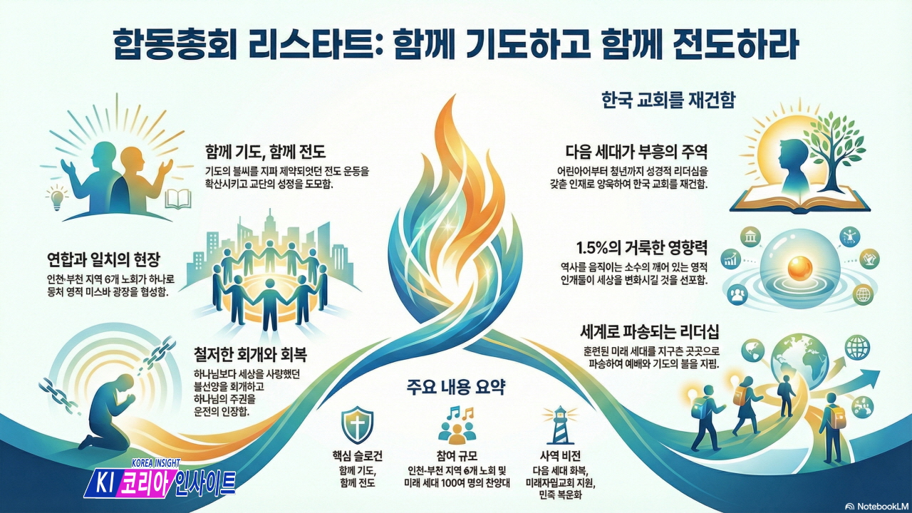 "인천·부천에 기도의 불길을"... Restart '함께 기도 함께 전도' 연합 기도회 성료