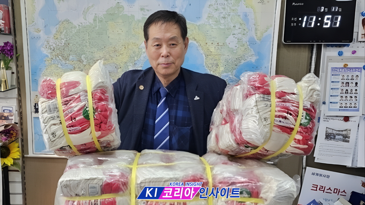 세계봉사단, 설 명절 맞아 이웃들에게 ‘사랑의 떡국 떡’ 나눔 실천