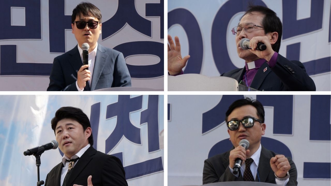 “인천 6천 성도 집결… ‘교회 폐쇄법·차별금지법 반대’ 한목소리”