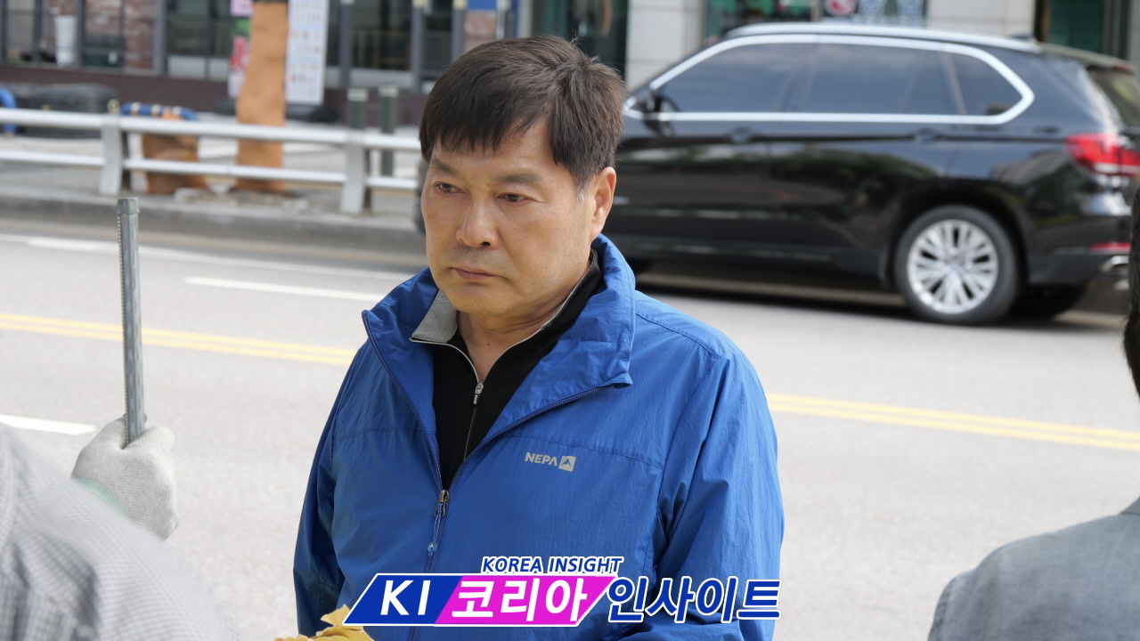 “3천억원대 비리·300억 자금세탁 의혹 철저 수사하라”… 청천2구역 조합원들, 인천지검 앞 기자회견