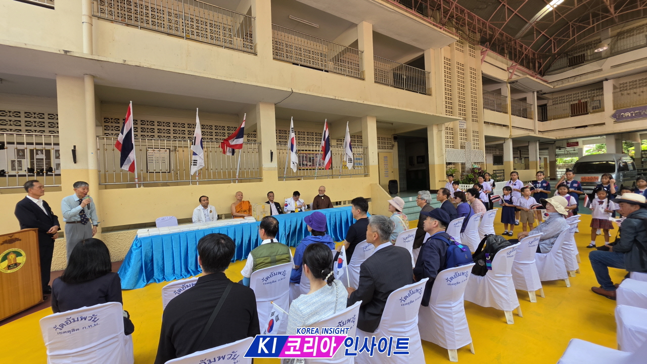 세계봉사단, 태국에서 ‘K-한류봉사’로 6·25 참전 용사들의 희생에 보답하다
