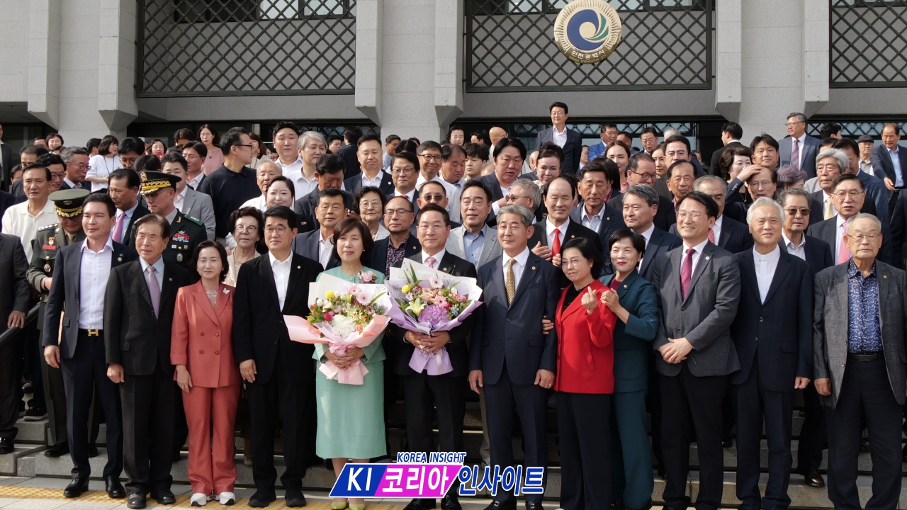 "오직 인천, 오직 시민, 오직 미래"... 유정복 인천시장, 4년 여정 마치고 이임